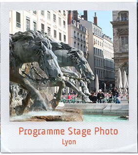 programme stage photo Lyon vacances scolaires